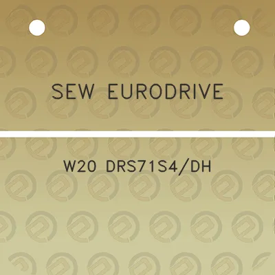 sew-eurodrive-w20-drs71s4dh