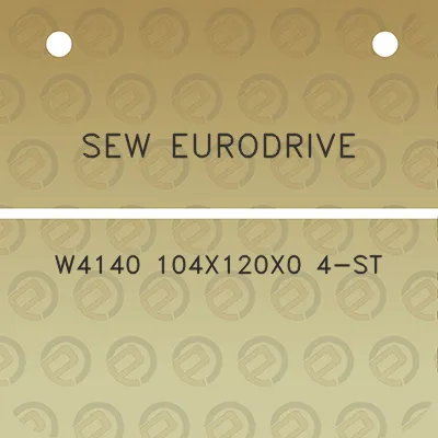 sew-eurodrive-w4140-104x120x0-4-st