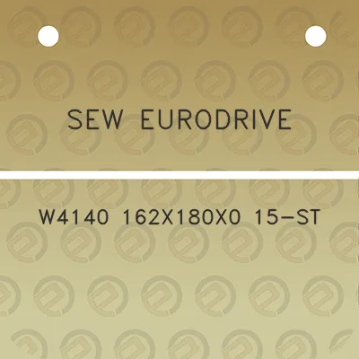 sew-eurodrive-w4140-162x180x0-15-st