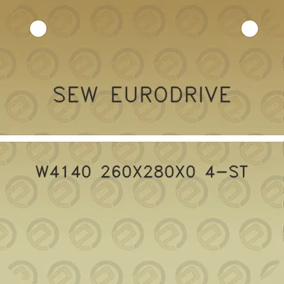 sew-eurodrive-w4140-260x280x0-4-st