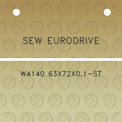 sew-eurodrive-w4140-63x72x01-st