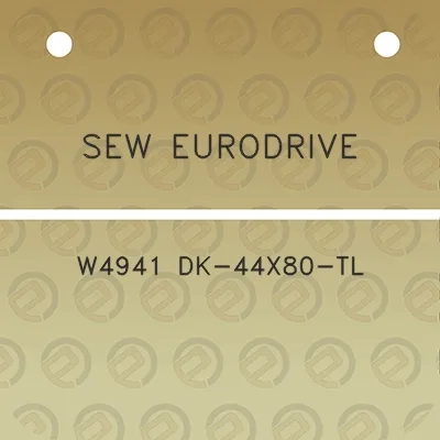 sew-eurodrive-w4941-dk-44x80-tl