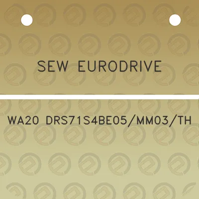 sew-eurodrive-wa20-drs71s4be05mm03th