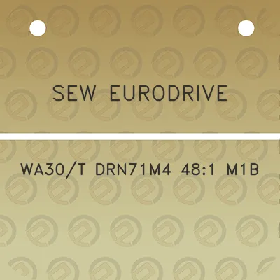 sew-eurodrive-wa30t-drn71m4-481-m1b