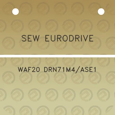 sew-eurodrive-waf20-drn71m4ase1