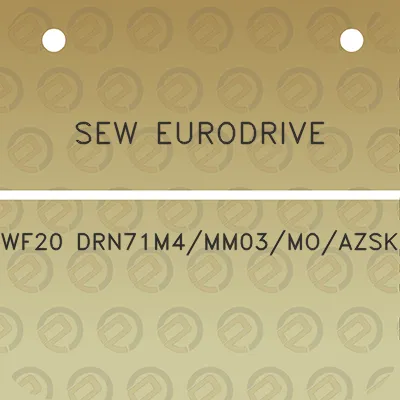 sew-eurodrive-wf20-drn71m4mm03moazsk