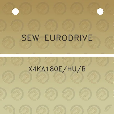 sew-eurodrive-x4ka180ehub