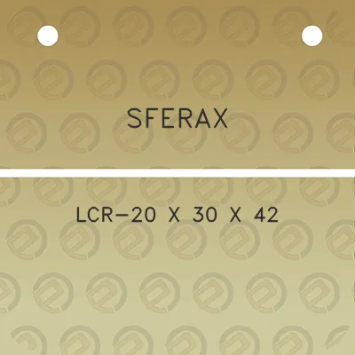 sferax-lcr-20-x-30-x-42