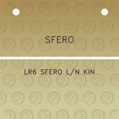 sfero-lr6-sfero-ln-kin