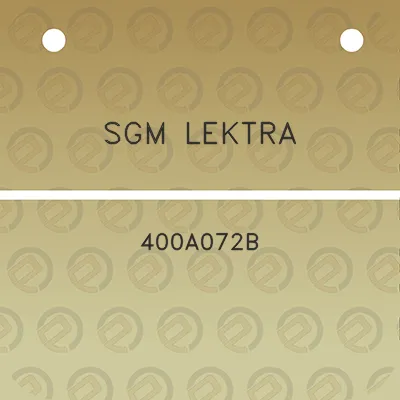 sgm-lektra-400a072b