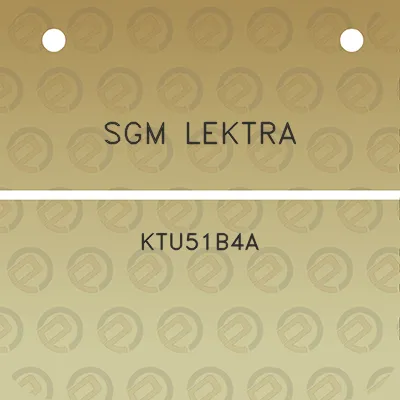 sgm-lektra-ktu51b4a