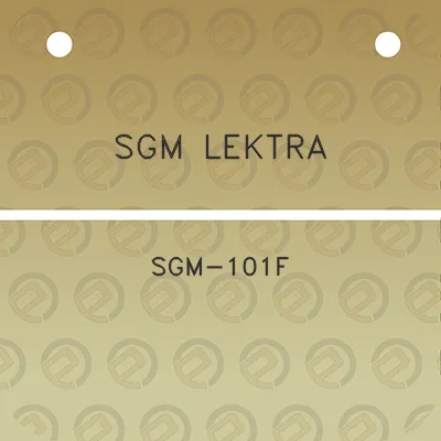 sgm-lektra-sgm-101f