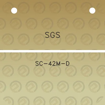 sgs-sc-42m-d