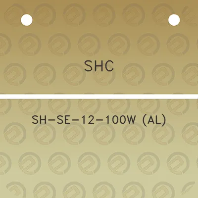 shc-sh-se-12-100w-al