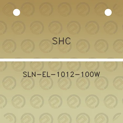 shc-sln-el-1012-100w