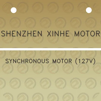 shenzhen-xinhe-motor-synchronous-motor-127v