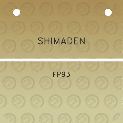 shimaden-fp93