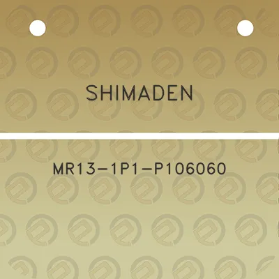 shimaden-mr13-1p1-p106060