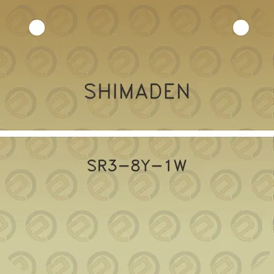 shimaden-sr3-8y-1w