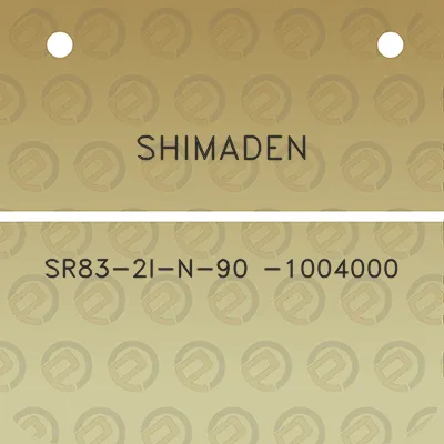 shimaden-sr83-2i-n-90-1004000