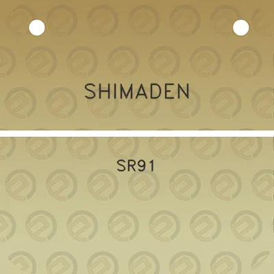 shimaden-sr91