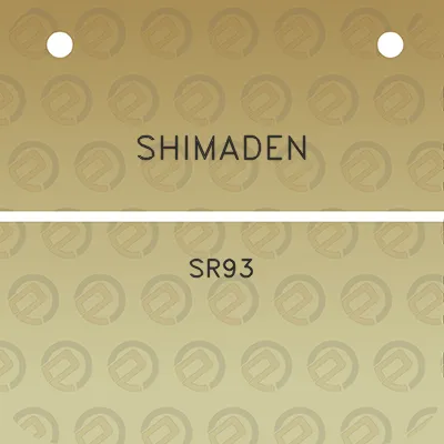 shimaden-sr93