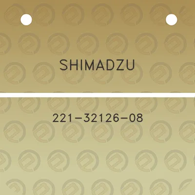 shimadzu-221-32126-08