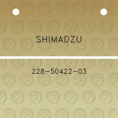 shimadzu-228-50422-03