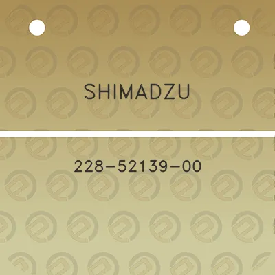 shimadzu-228-52139-00