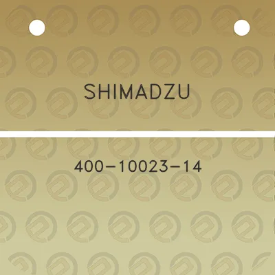 shimadzu-400-10023-14