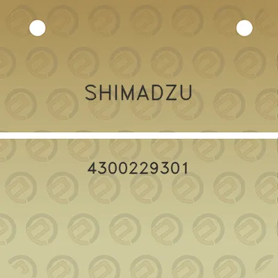 shimadzu-4300229301