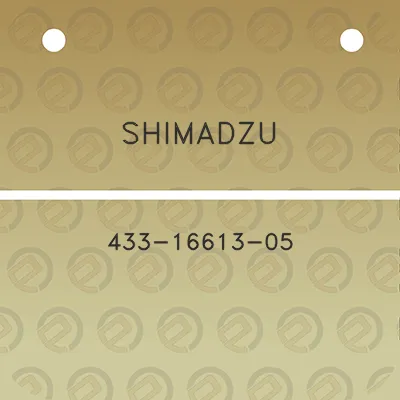 shimadzu-433-16613-05