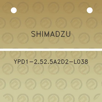 shimadzu-ypd1-2525a2d2-l038