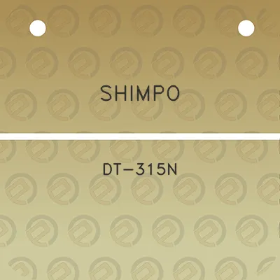 shimpo-dt-315n