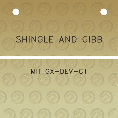 shingle-and-gibb-mit-gx-dev-c1