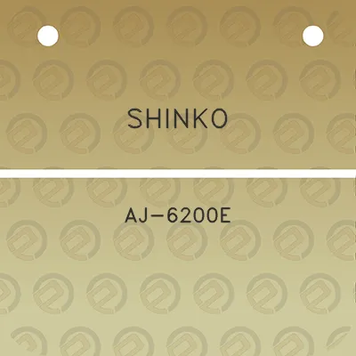 shinko-aj-6200e