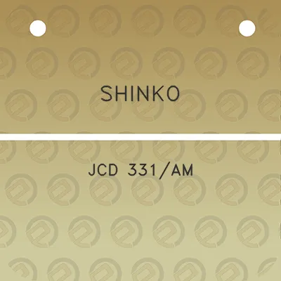 shinko-jcd-331am