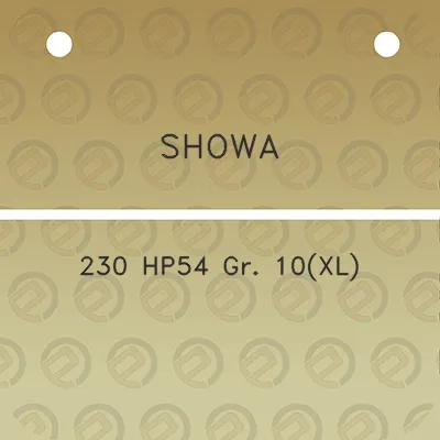 showa-230-hp54-gr-10xl