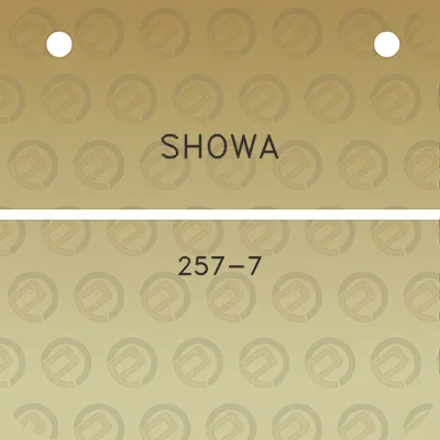 showa-257-7