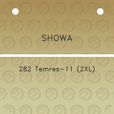 showa-282-temres-11-2xl