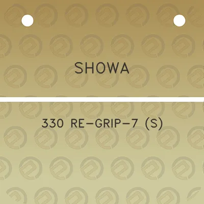 showa-330-re-grip-7-s