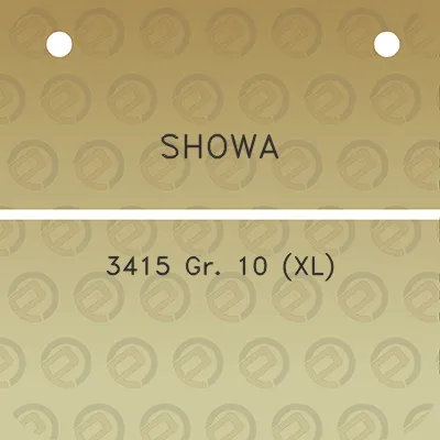 showa-3415-gr-10-xl