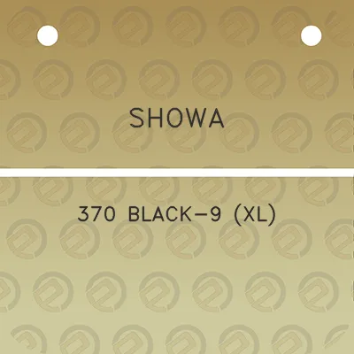 showa-370-black-9-xl