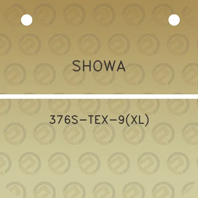 showa-376s-tex-9xl