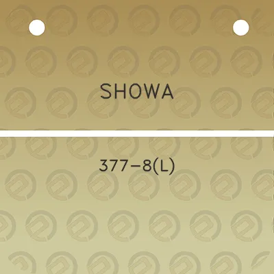 showa-377-8l