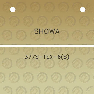 showa-377s-tex-6s