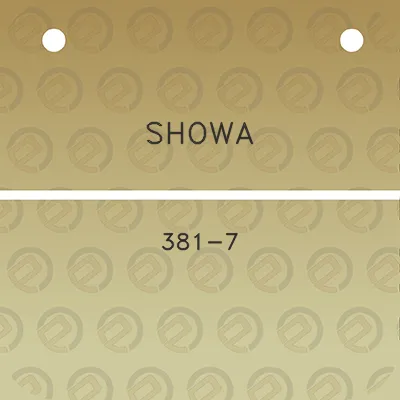 showa-381-7