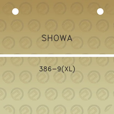 showa-386-9xl