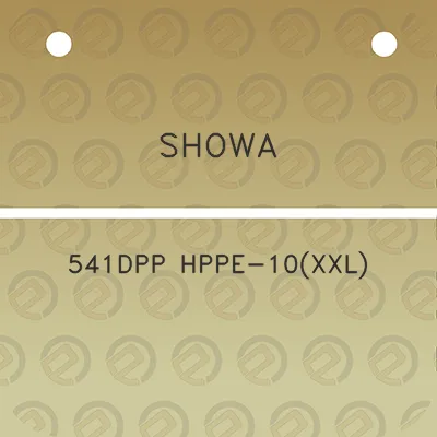 showa-541dpp-hppe-10xxl