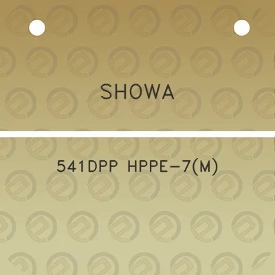 showa-541dpp-hppe-7m